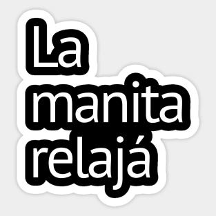 La manita relajá Sticker